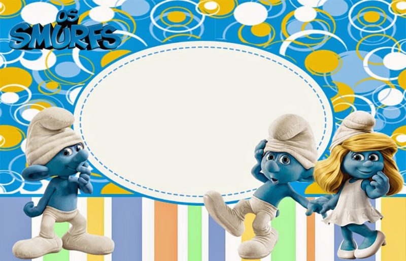 Party Smurf Invitation Free Invitation Templates party-smurf-invitation-free-invitation-templates
