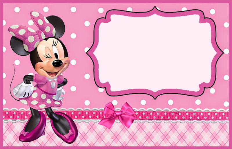 Minnie Mouse Template