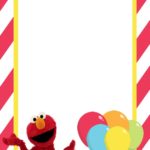 Printable Elmo Birthday Party Invitation