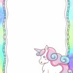 Baby Unicorn Invitation Design