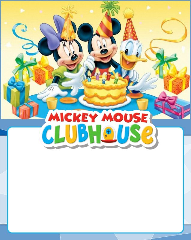 Printable Mickey Mouse Template from www.customized-invitations.com